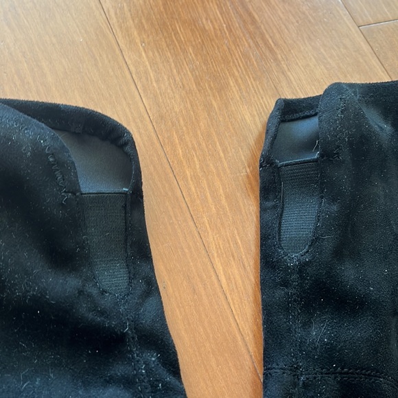 Marc Fisher Charlotte Over the Knee Boot Black Suede - Picture 3 of 6